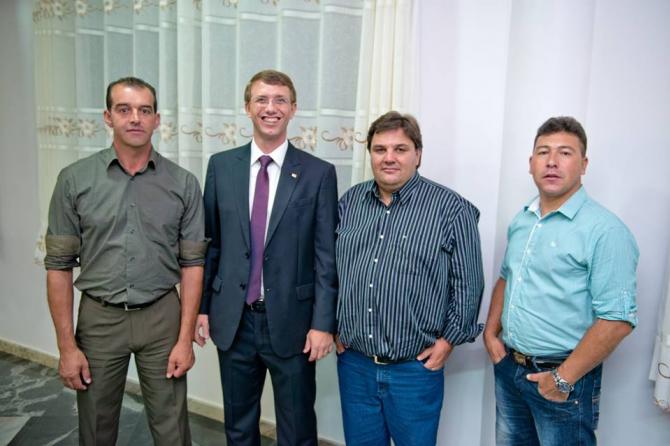 Posse da nova diretoria da OAB subseção Irati - PR. Vereadores Kleverson Perussolo, Lauri…